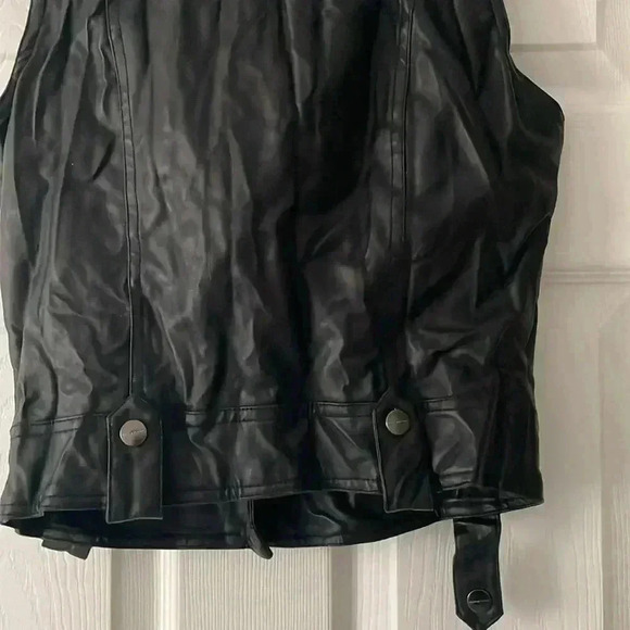 Faux Leather Vest​​​​​​​​​​ - Picture 8 of 9